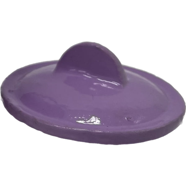 CAST IRON CAULDRON - LARGE LAVENDER
