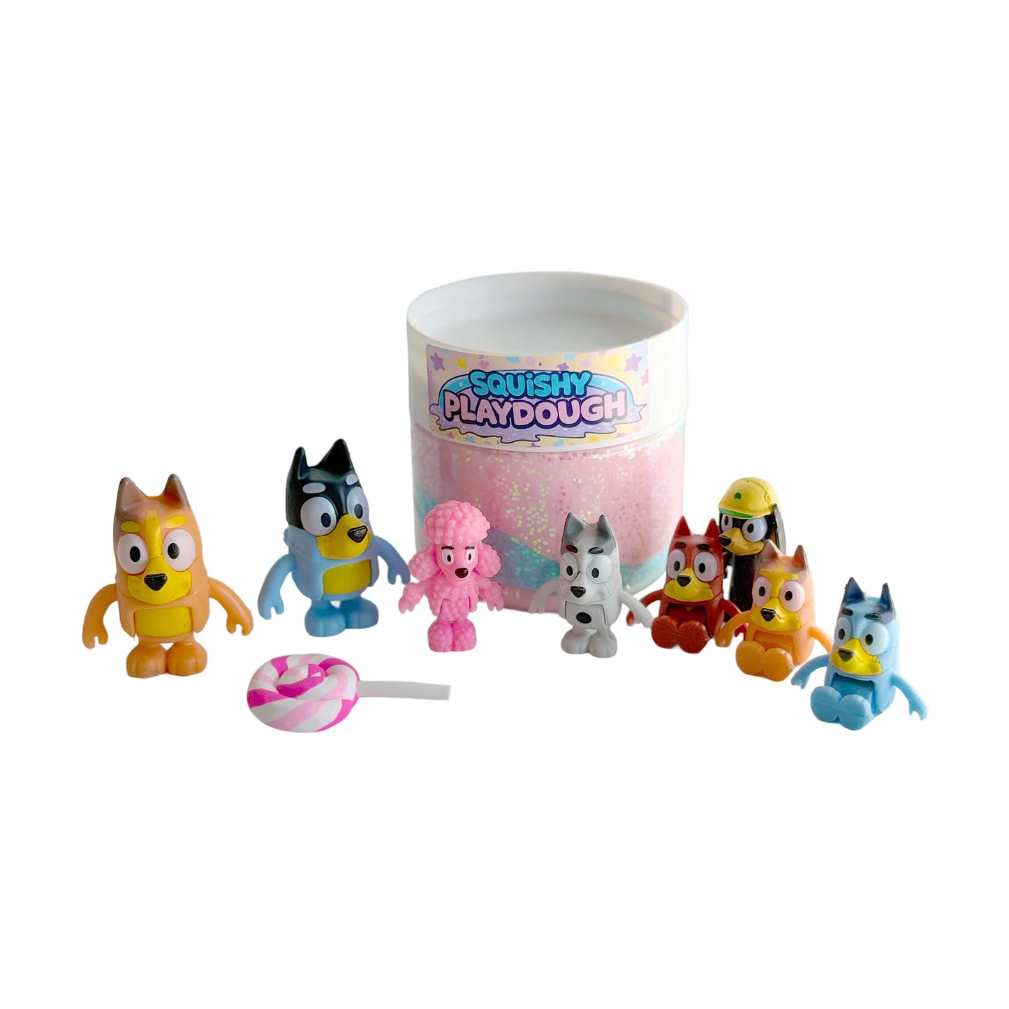SQUISHY PLAYDOUGH - BLUEY