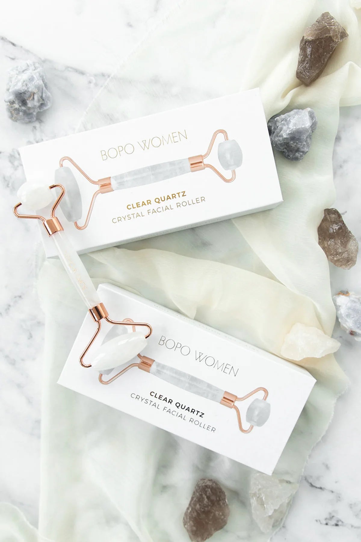 BOPO WOMEN - QUARTS CRYSTAL FACIAL ROLLER