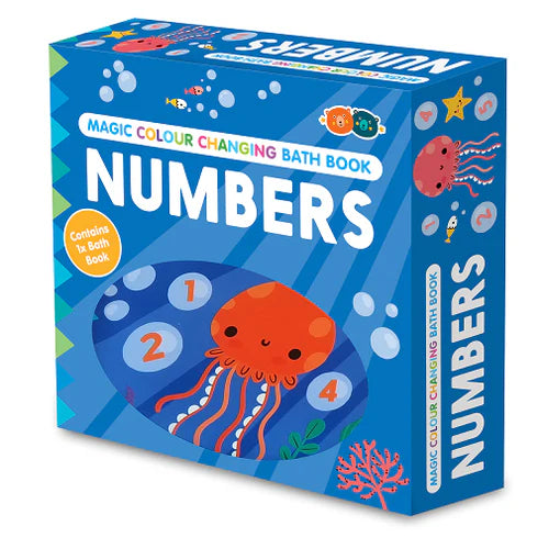 BUDDY & BARNEY MAGIC COLOUR CHANGING BOOK - NUMBERS