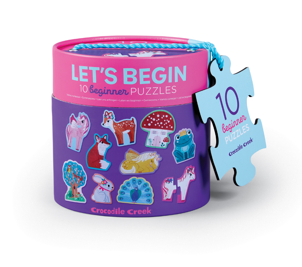 CROCODILE CREEK PUZZLE - LET'S BEGIN BEGINNER PUZZLE - UNICORN