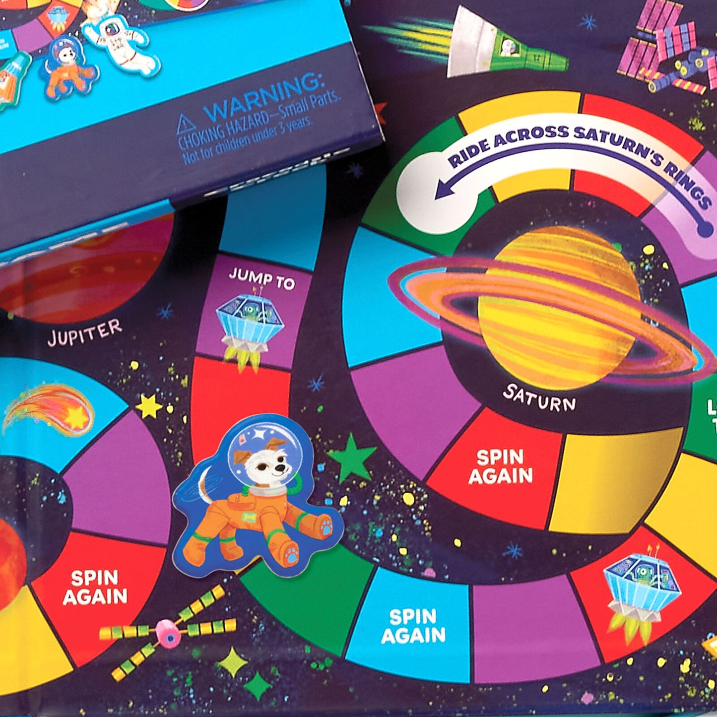 CROCODILE CREEK MAGNETIC GAME - SPACE RACE