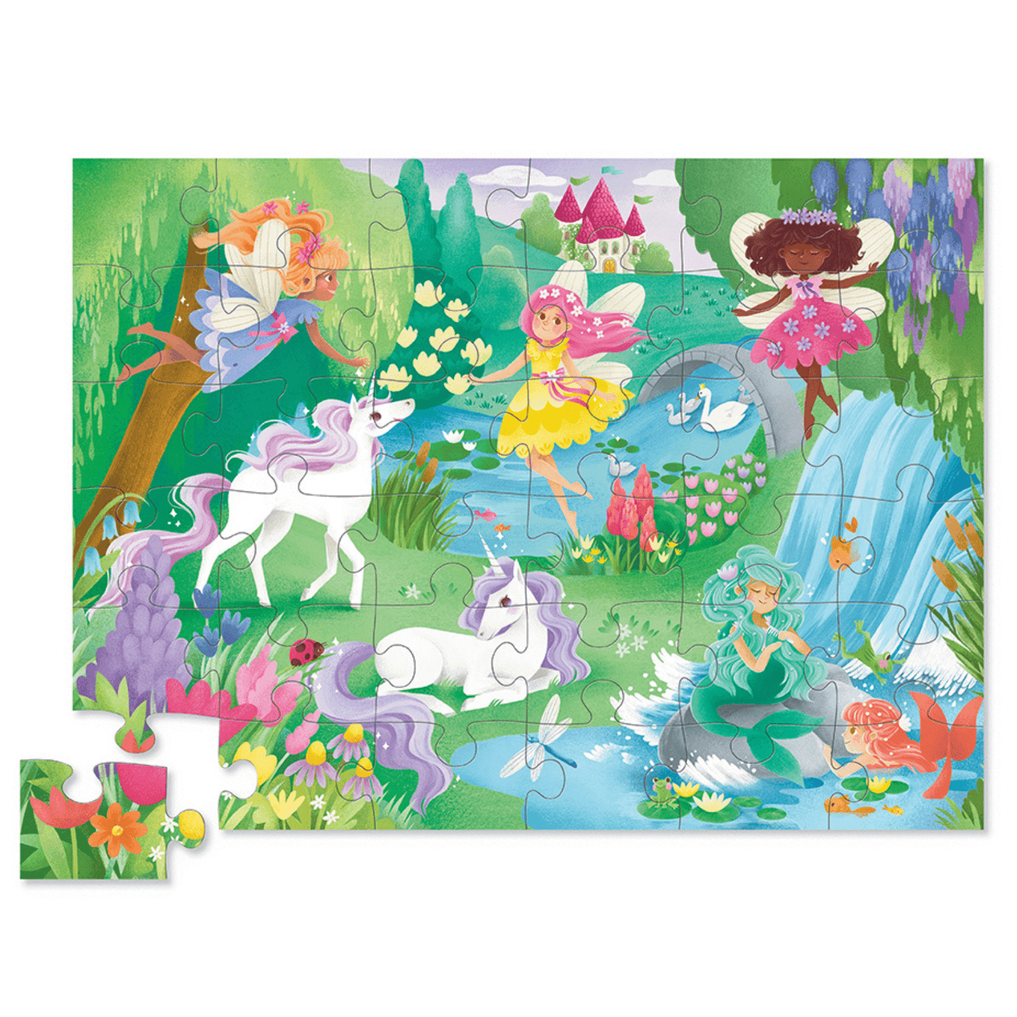 CROCODILE CREEK - CLASSIC FLOOR PUZZLE - 36 PIECE - MAGICAL FRIENDS