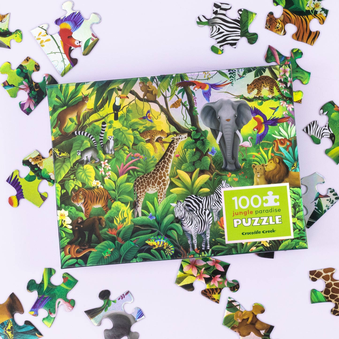 CROCODILE CREEK - JUNGLE PARADISE 100 PC