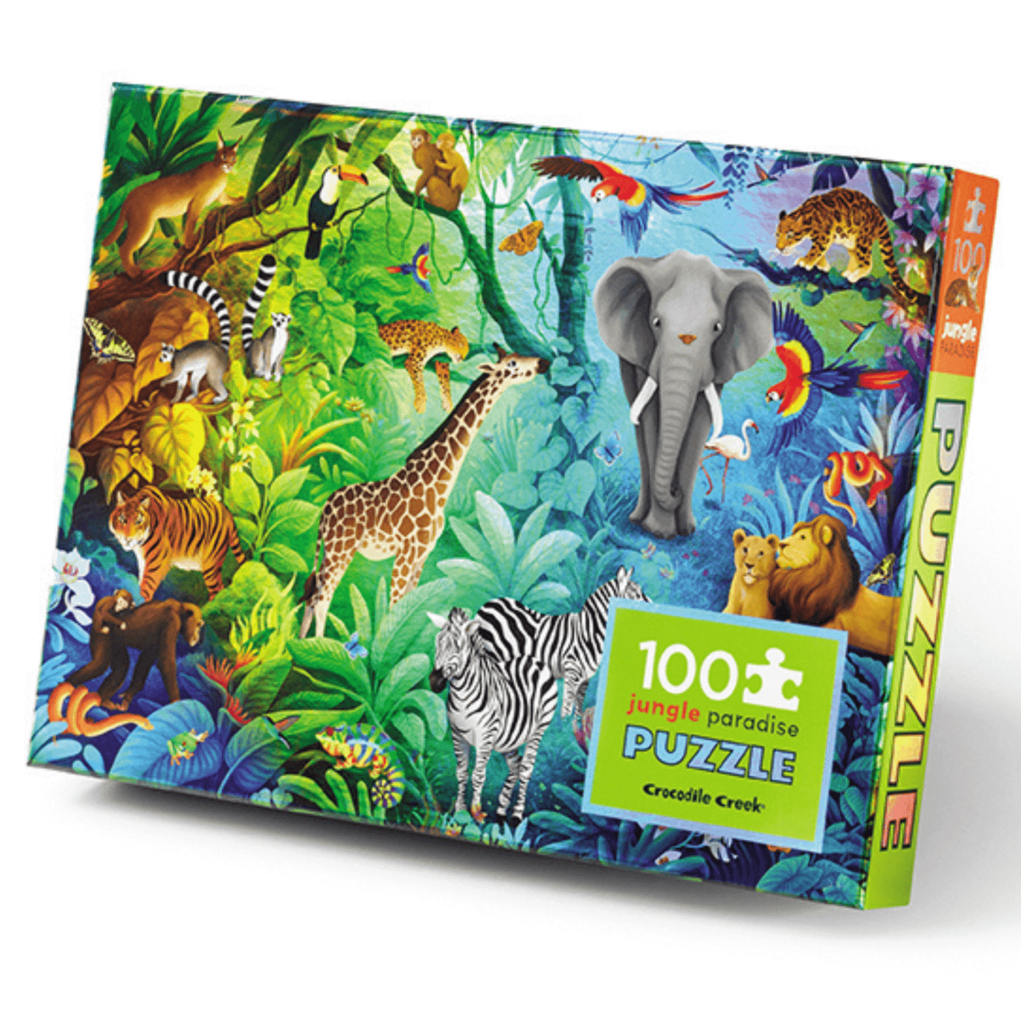 CROCODILE CREEK - JUNGLE PARADISE 100 PC
