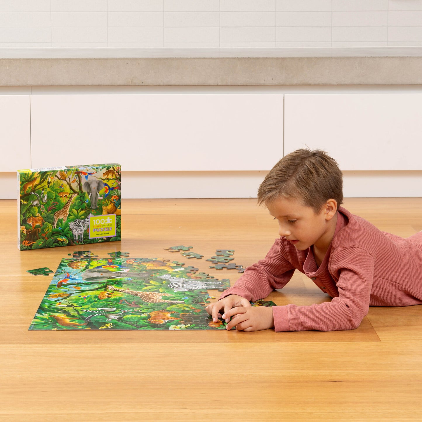 CROCODILE CREEK - JUNGLE PARADISE 100 PC