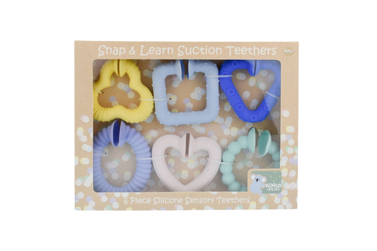 KOALA DREAM - SNAP & LEARN SUCTION TEETHERS