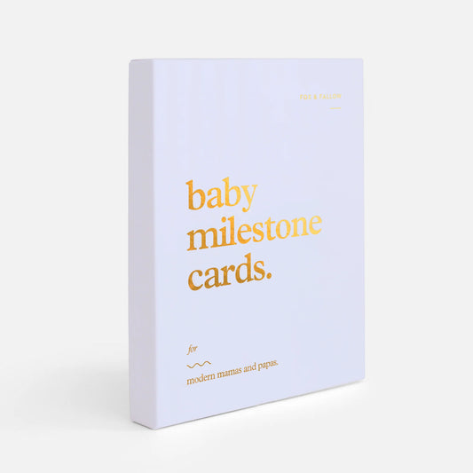 FOX & FALLOW MILESTONE CARDS - POWDER BLUE