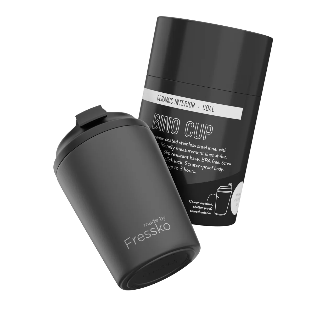 FRESSKO BINO CUP - BLACK