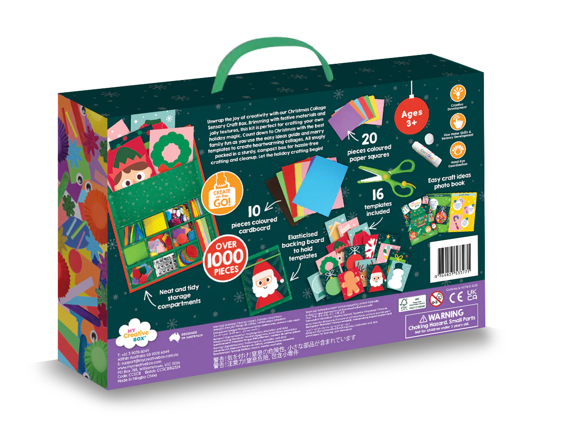 MY CREATIVE BOX - CHRISTMAS COLLAGE BOX