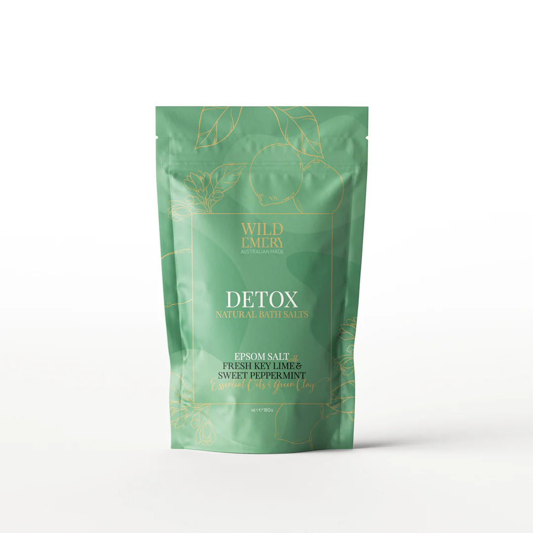 WILD EMERY NATURAL BATH SALTS - DETOX