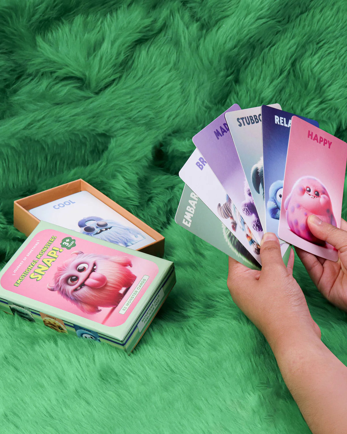JOURNEY OF SOMETHING - SNAP CARD GAME - EMOTIONAL MONSTERS