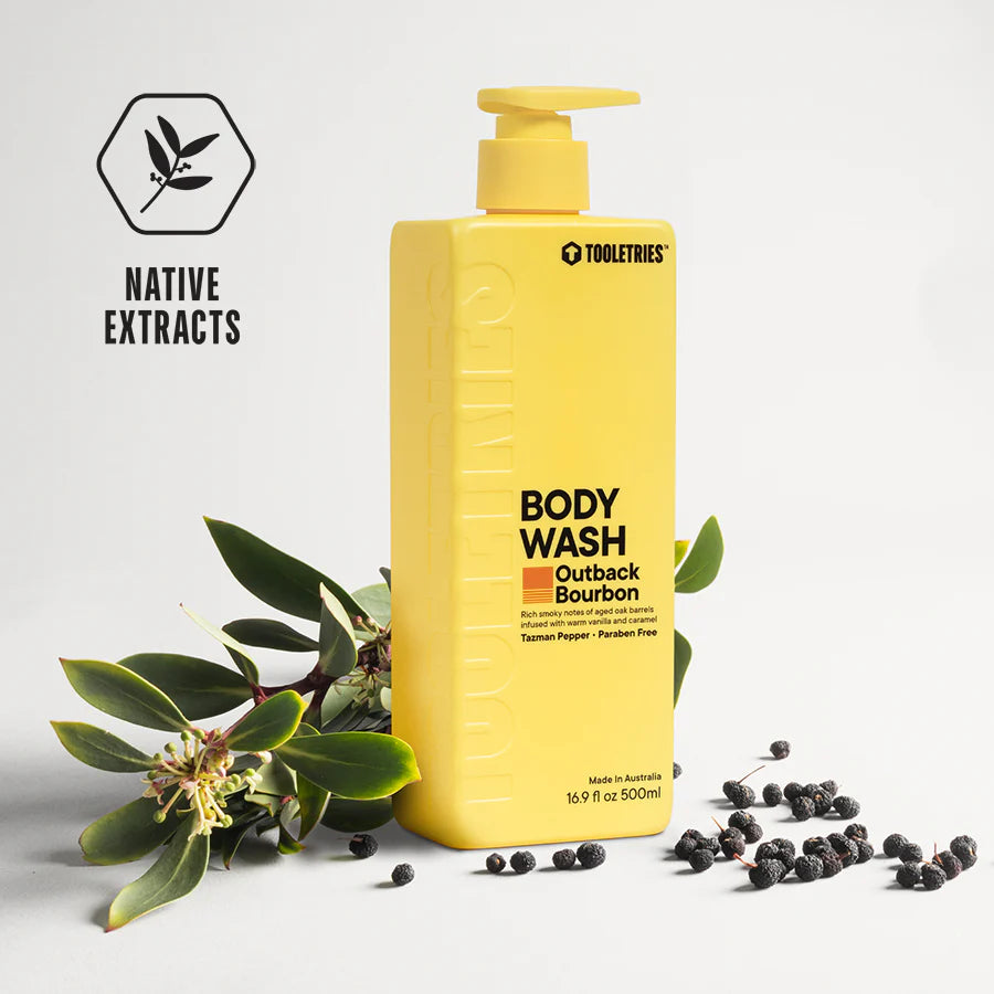 TOOLETRIES - BODY WASH - OUTBACK BOURBON