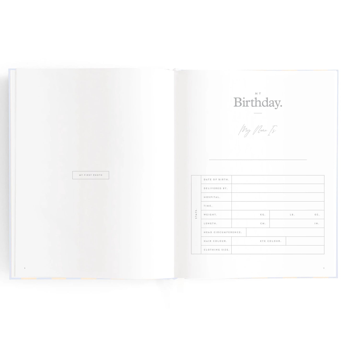FOX & FALLOW BABY BOOK - PETAL STRIPE
