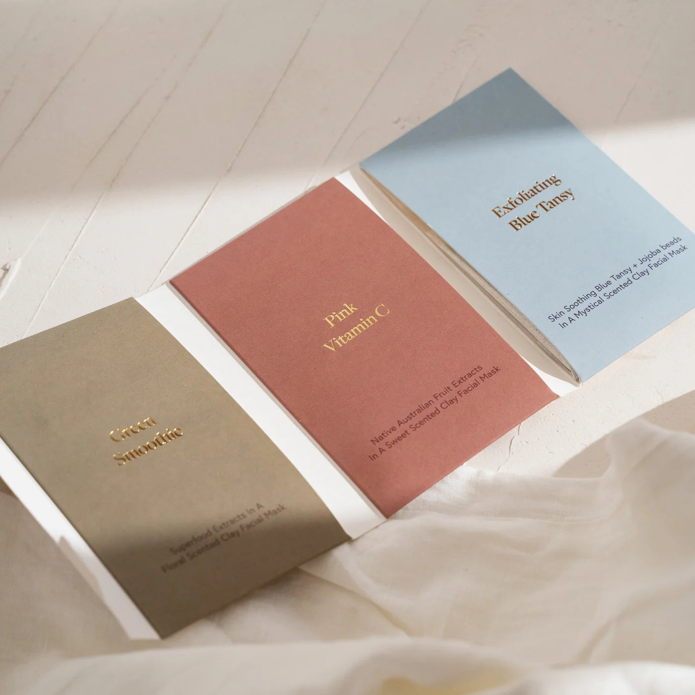 STRAY WILLOW - CLAY FACIAL MASK DISCOVERY KIT