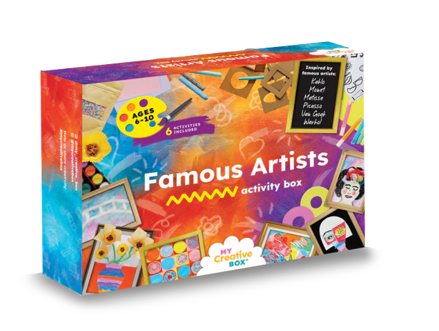 MY CREATIVE BOX - FAMOUS ARTISTS ACTIVITY BOX