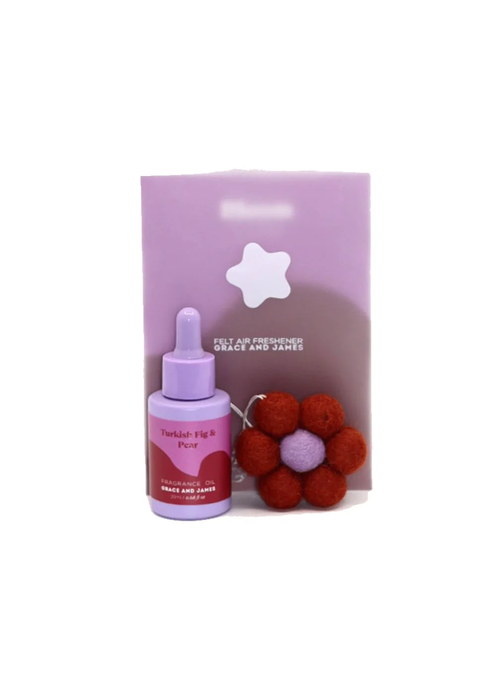 GRACE AND JAMES FELT AIR DIFFUSER - TURKISH FIG & PEAR