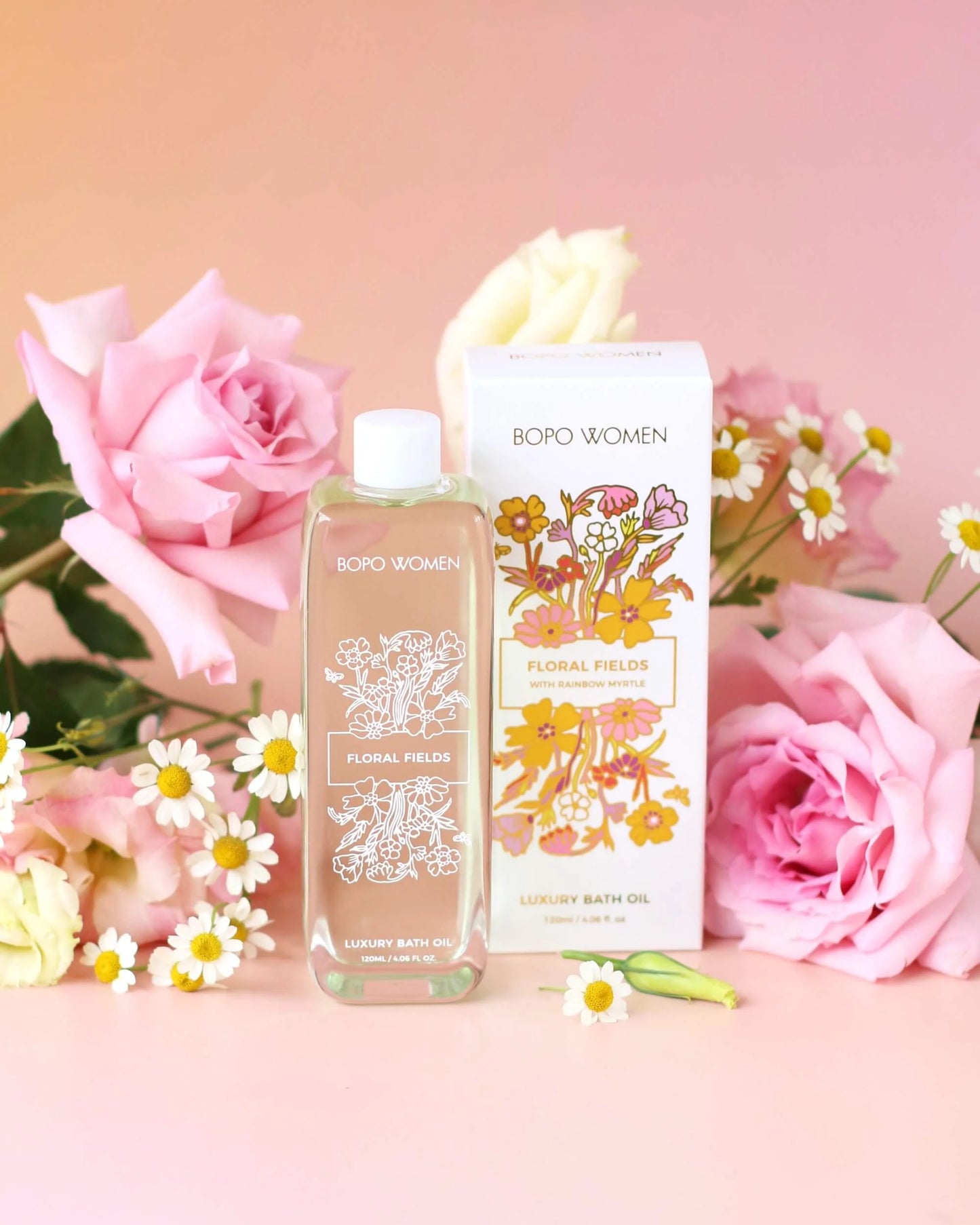 BOPO WOMEN FLORAL FIELDS LUXURY BATH OIL