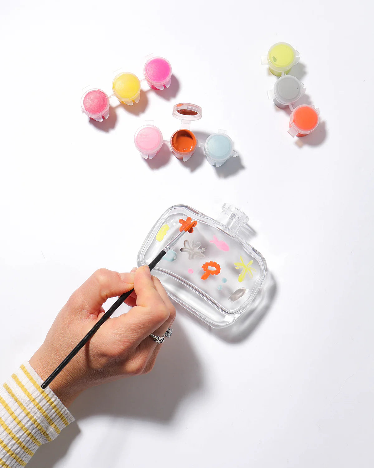 JOURNEY OF SOMETHING - PAINT YOUR OWN GLASS VASES