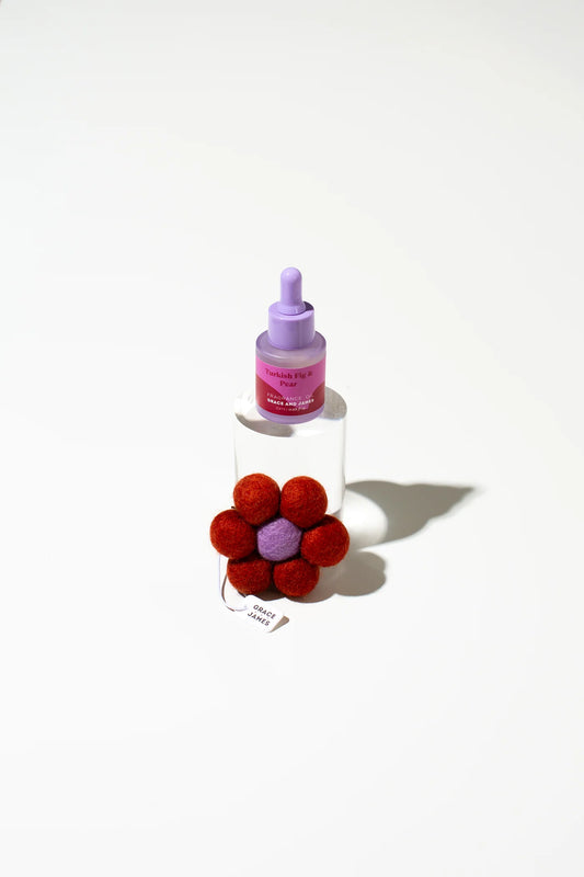GRACE AND JAMES FELT AIR DIFFUSER - WILD ROSE & BLACKBERRY