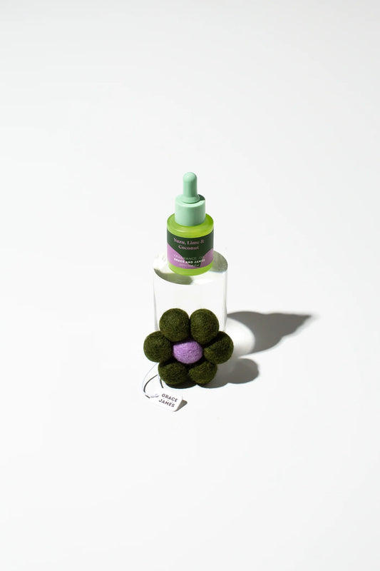 GRACE AND JAMES FELT AIR DIFFUSER - YUZU, LIME & COCONUT