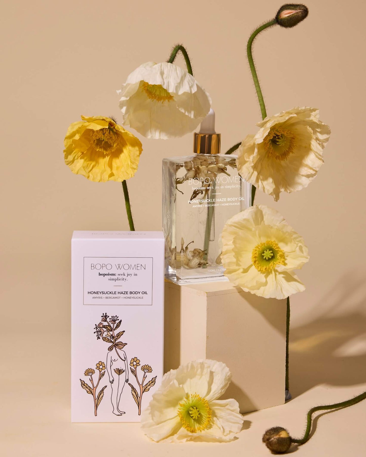 BOPO WOMEN BODY OIL - HONEYSUCKLE HAZE