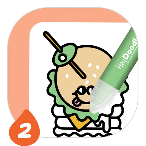 HEY DOODLE PEEL & STICK - SOLID PAINT