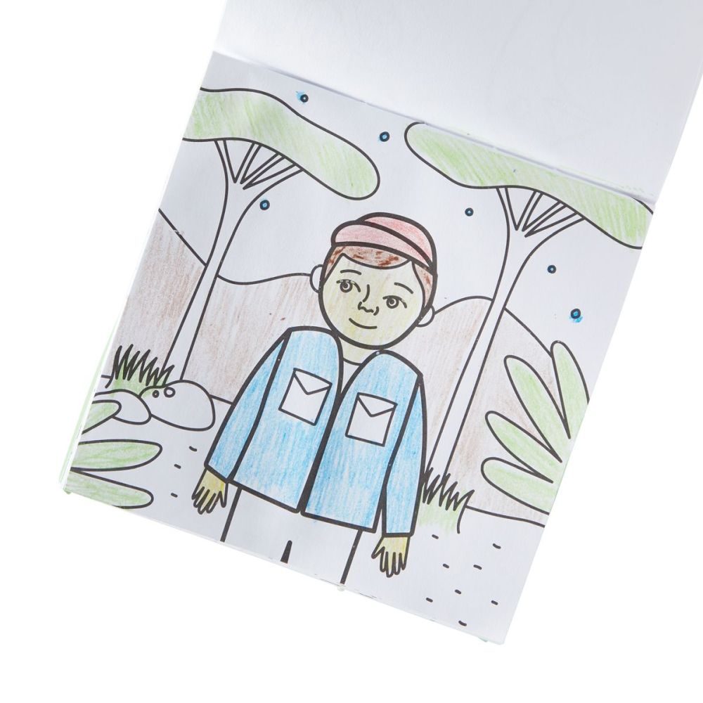 OOLY CARRY- ALONG COLOURING BOOK - ON SAFARI
