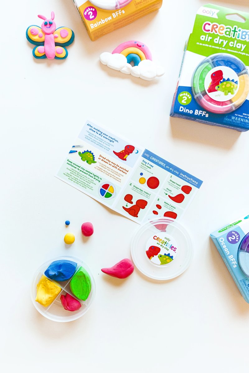 OOLY CREATIBLES - AIR DEY CLAY KIT - DINO BFFs
