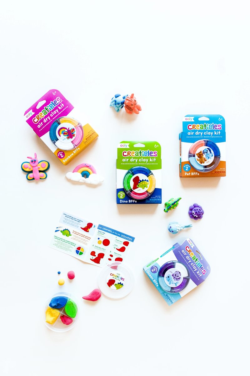 OOLY CREATIBLES - AIR DEY CLAY KIT - OCEAN BFFs