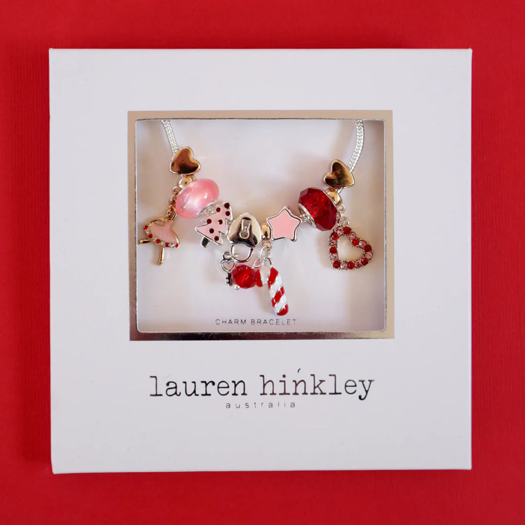 FESTIVE LAUREN HINKLEY - CHRISTMAS WONDERLAND CHARM BRACELET