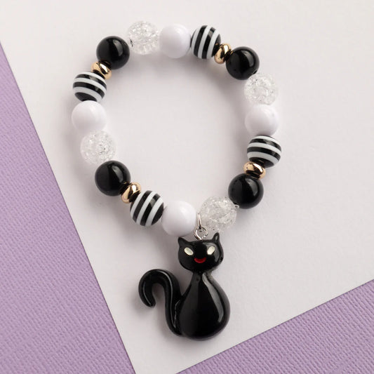 MON COCO - SPOOKY BLACK CAT BRACELET