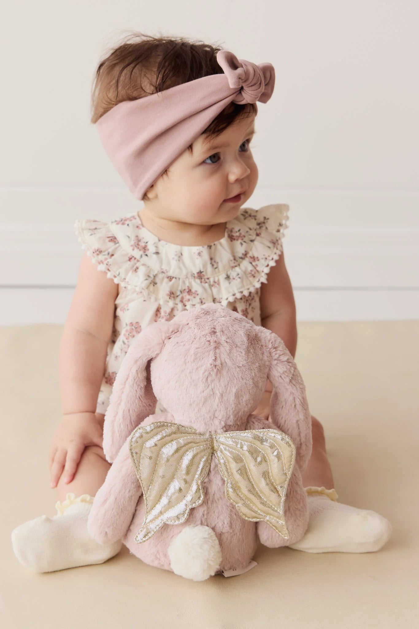 JAMIE KAY SNUGGLE BUNNIES - GLITTER PENELOPE THE BUNNY