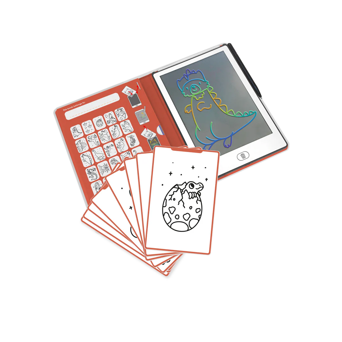 KIDYWOLF LCD TRACING BOOK - DINOSAURS
