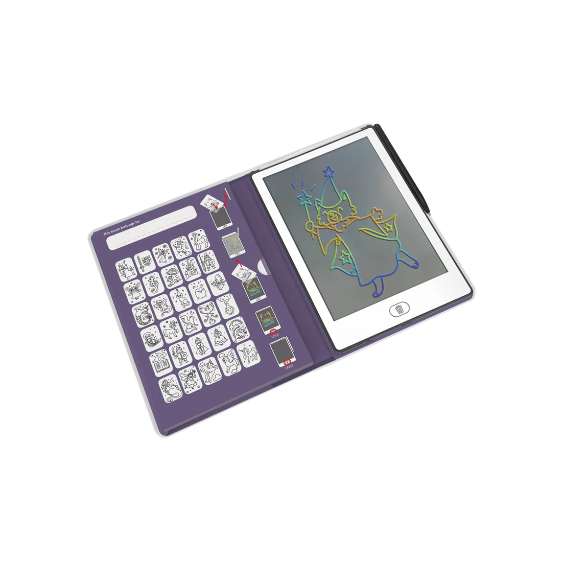 KIDYWOLF LCD TRACING BOOK - ONCE UPON A TIME...