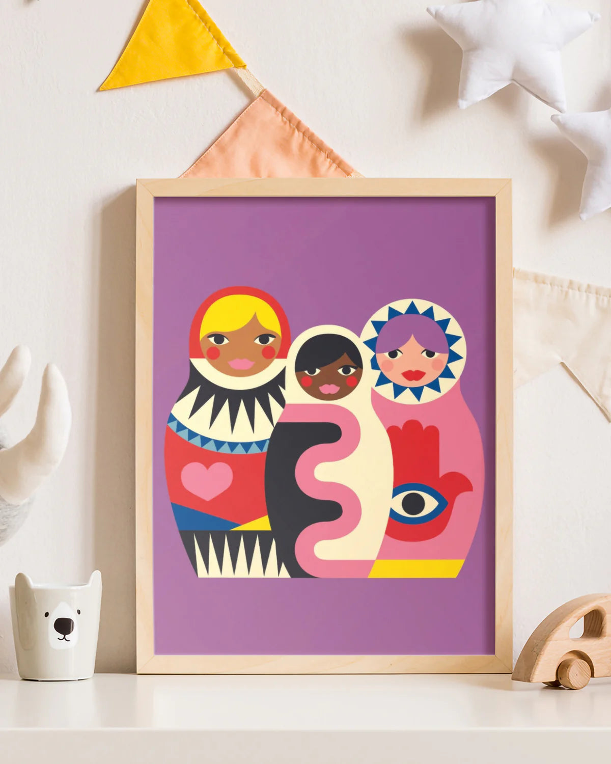 JOURNEY OF SOMETHING KIDS PAINT BY NUMBERS - BABUSHKAS
