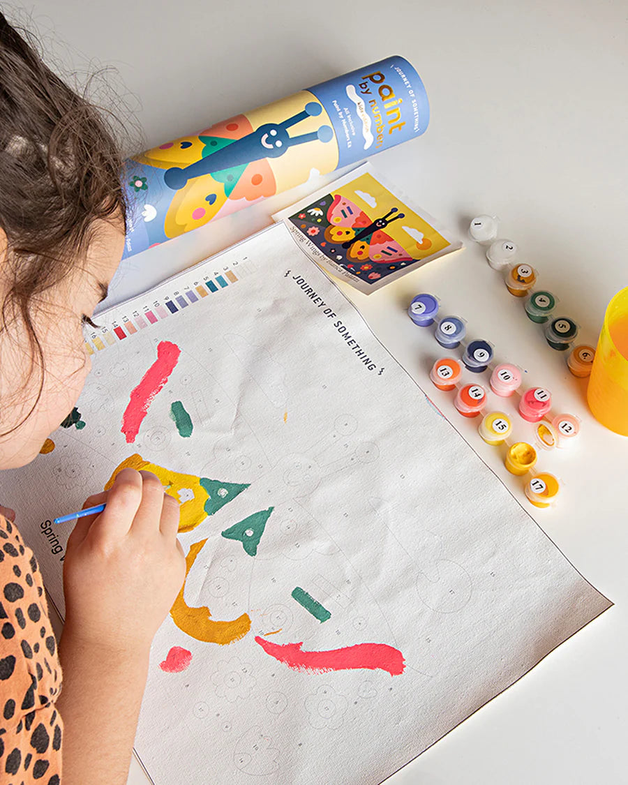 JOURNEY OF SOMETHING KIDS PAINT BY NUMBERS - SPRING WINGS