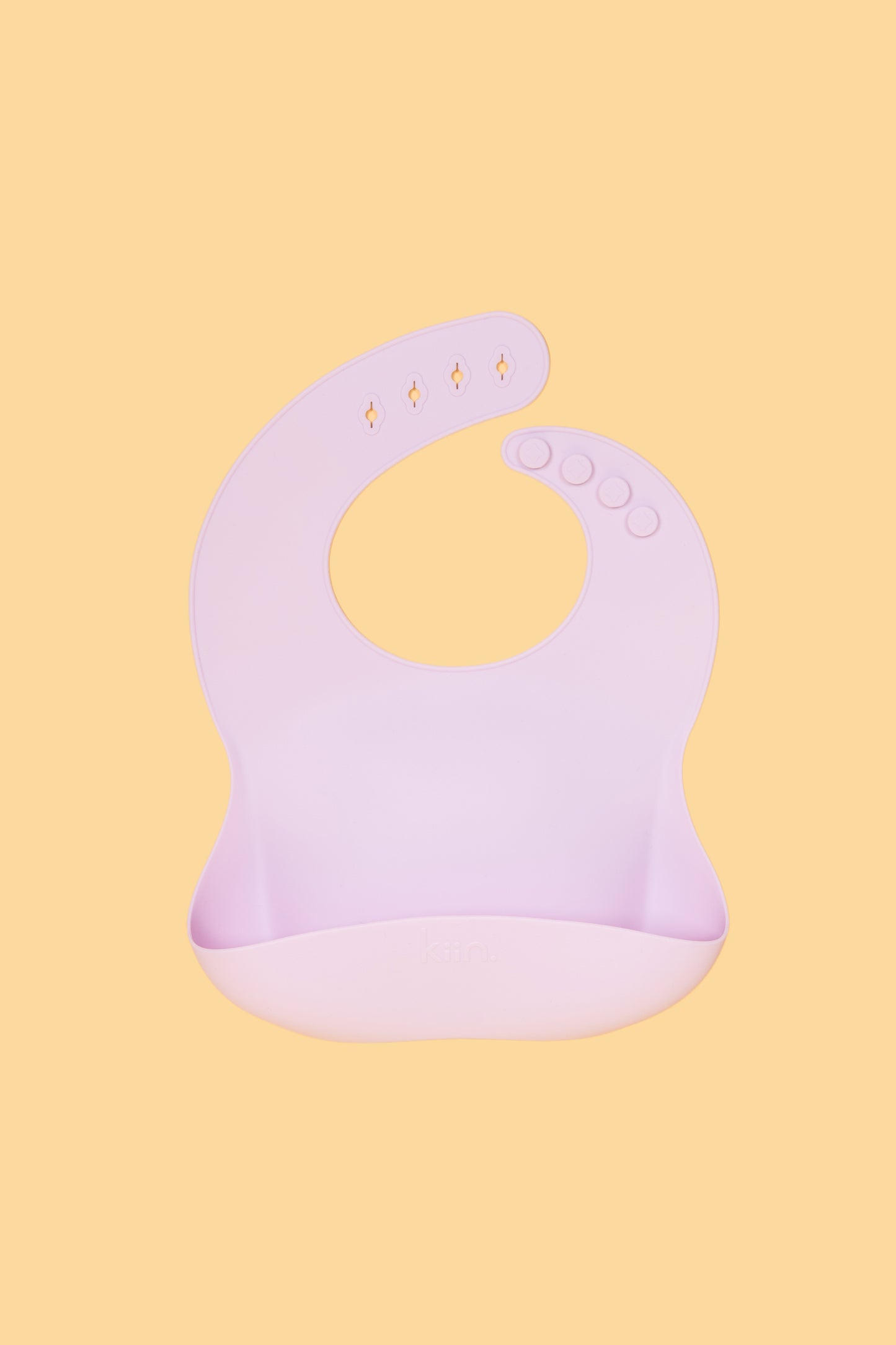 KIIN. SILICONE BIB - LILAC