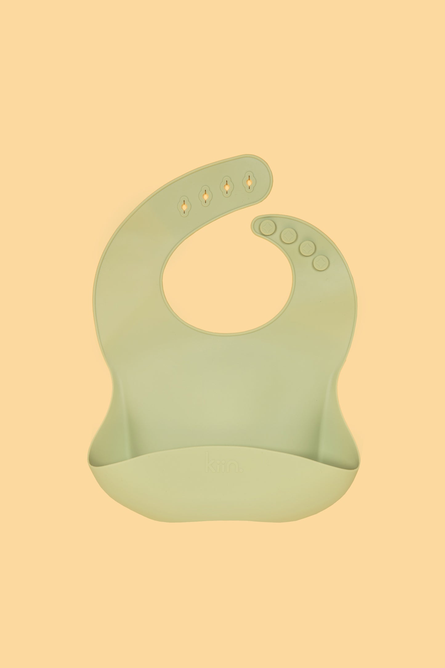 KIIN. SILICONE BIB - SAGE