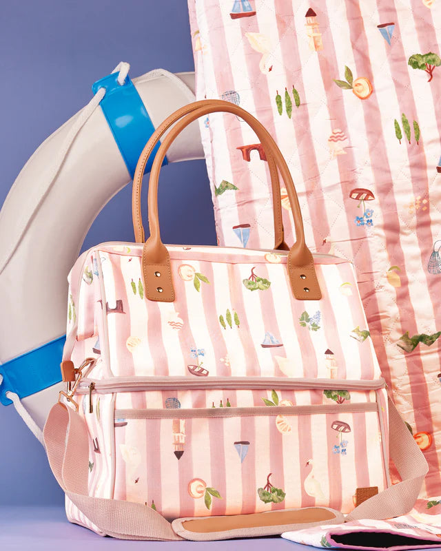 THE SOMEWHERE CO - COOLER BAG - BOAT DAYS