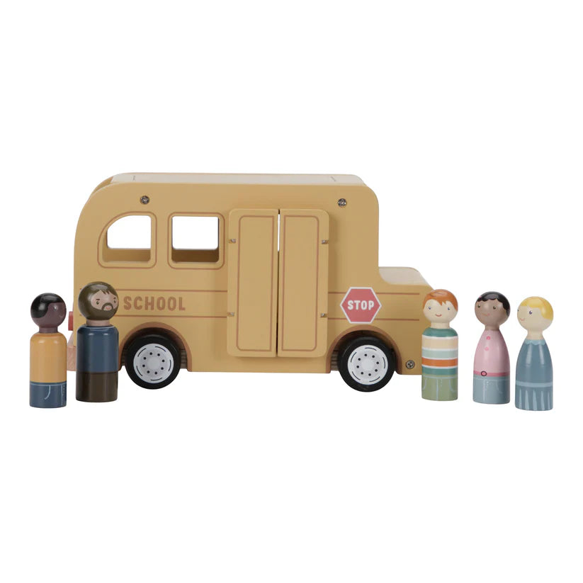 LITTLE DUTCH - TOY CAR WITH CARAVAN
