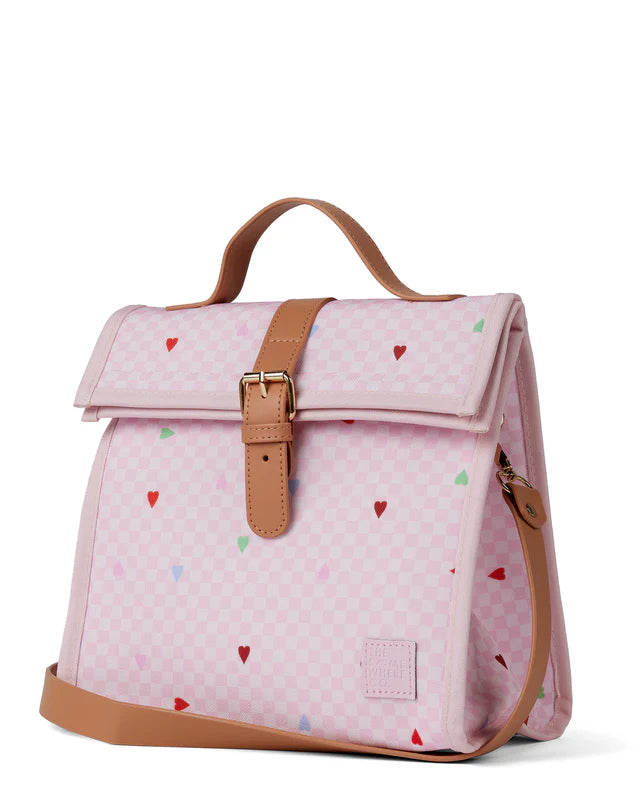 THE SOMEWHERE CO - LUNCH SATCHEL - QUEEN OF HEARTS