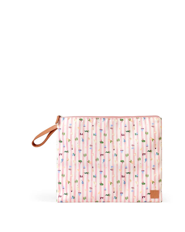 THE SOMEWHERE CO - LUXE WET BAG - LARGE - BOAT DAYS