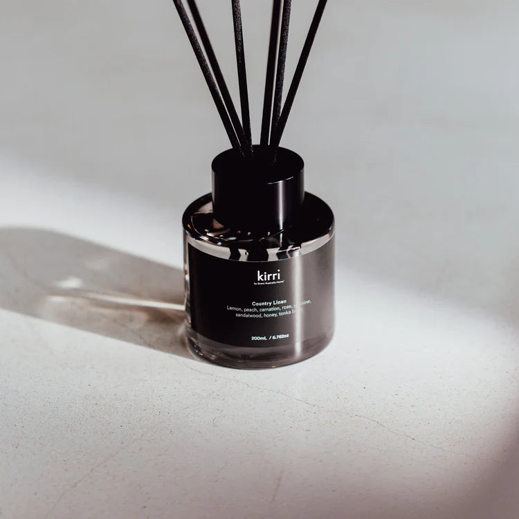 KIRRI BY SCENT AUSTRALIA HOME - REED DIFFUSER 200ML - COUNTRY LINEN