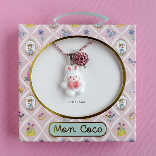 LAUREN HINKLEY EASTER - BUNNY BOW NECKLACE