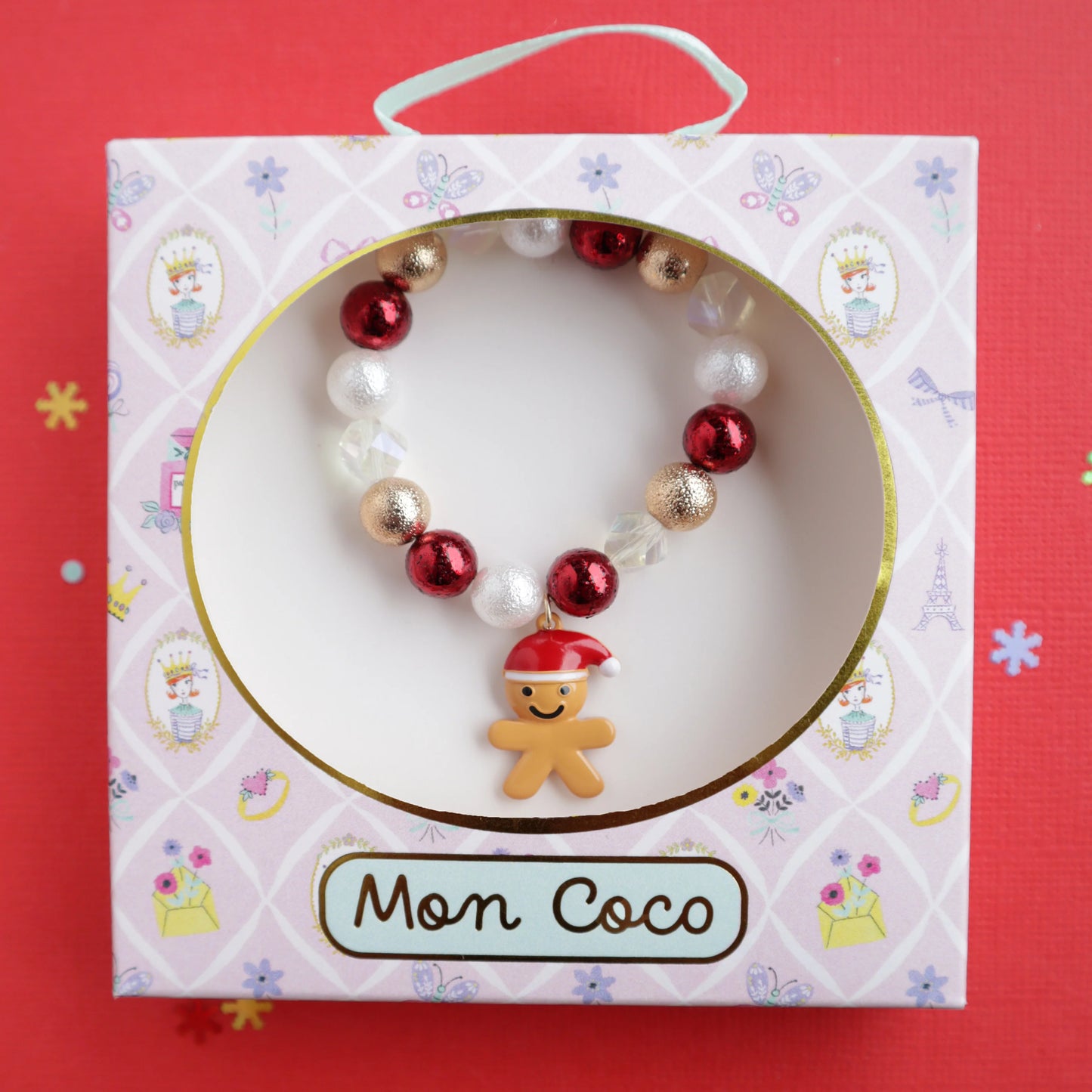 FESTIVE MON COCO - GINGERBREAD BRACELET