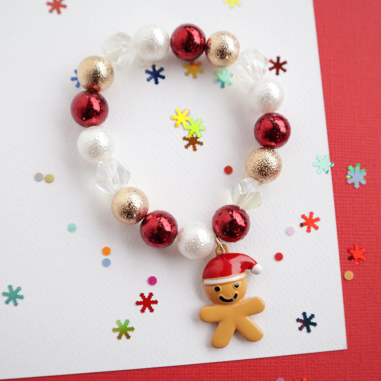 FESTIVE MON COCO - GINGERBREAD BRACELET