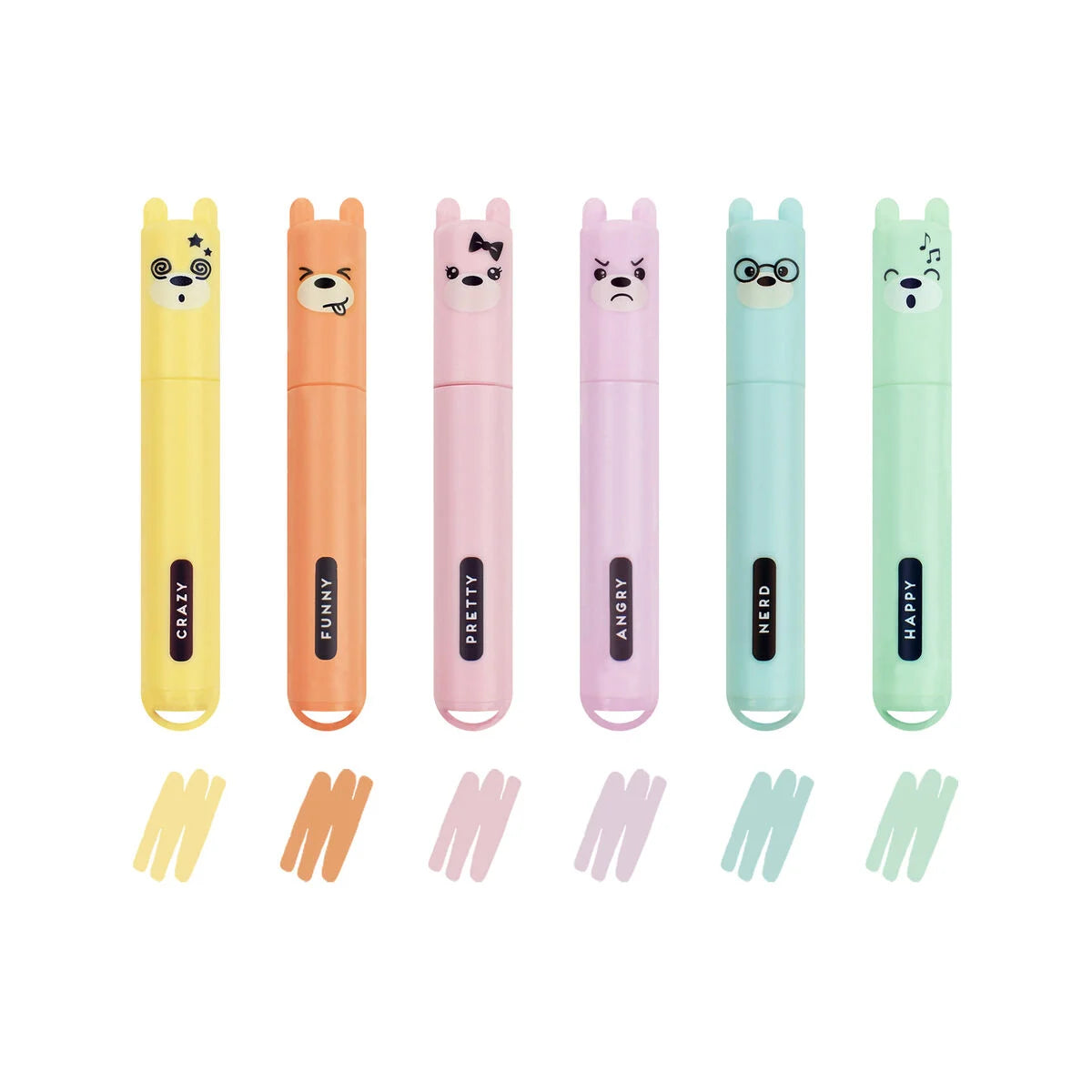 LEGAMI - TEDDY'S STYLE PASTEL HIGHLIGHTERS