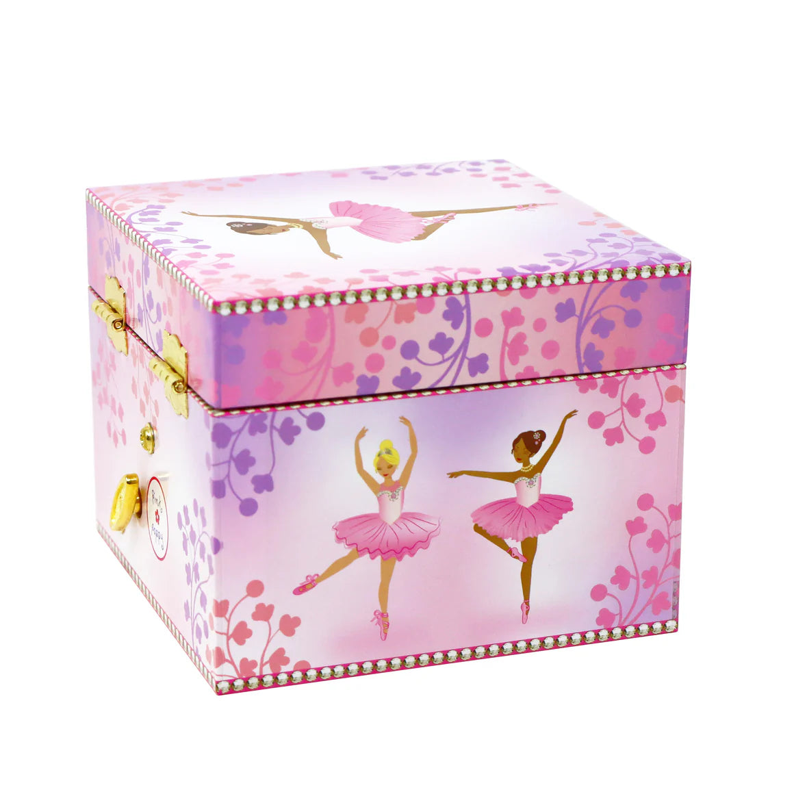 PINK POPPY - MUSICAL JEWELLERY BOX - BUTTERFLY SKIES SMALL
