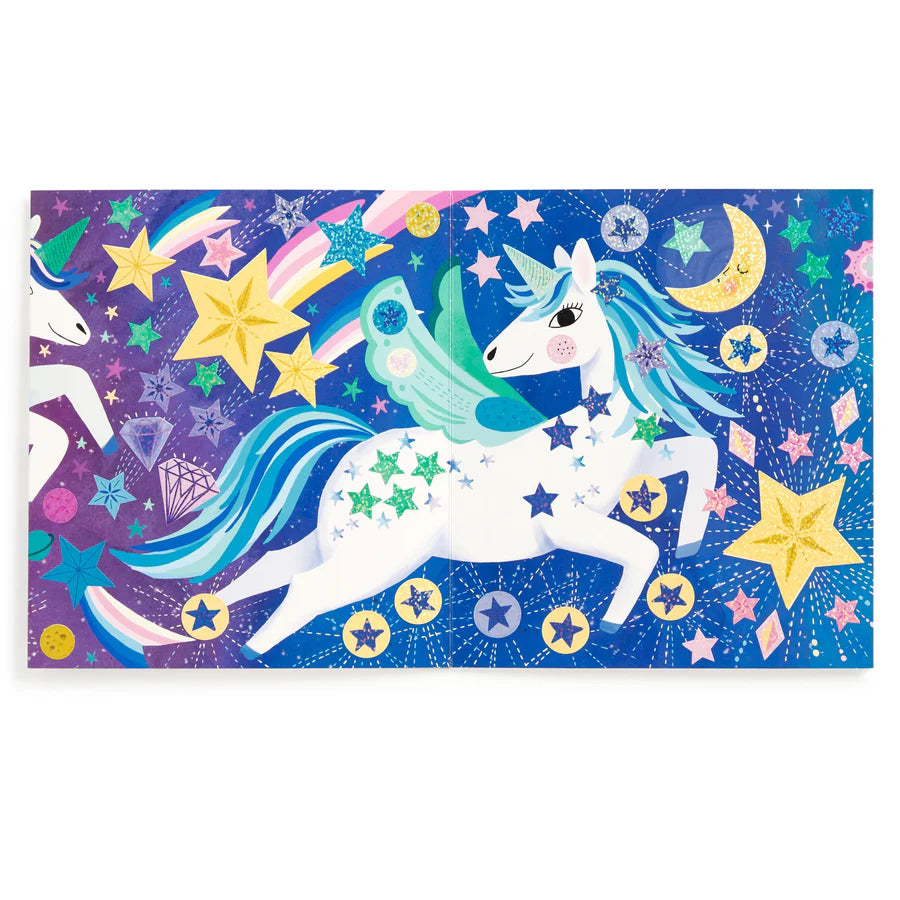 MUDPUPPY STICKER SPARKLE ACTIVITY KIT - UNICORN MAGIC